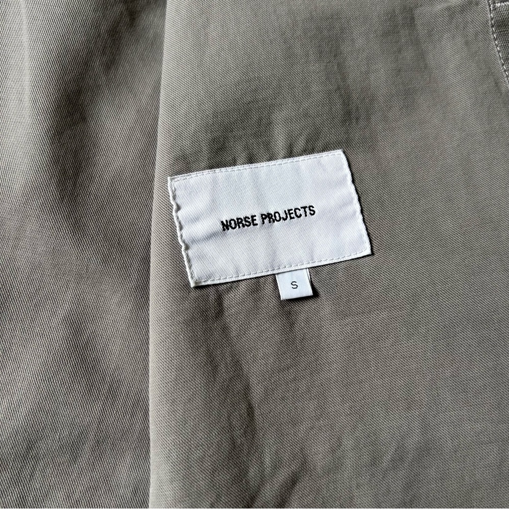 New Norse Projects Kyle Cotton-Linen Jacket Gray - Picture 11 of 15